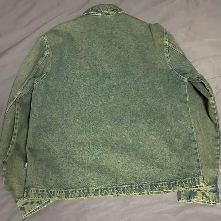 [BUNJANG] DKZ Louis Denim Jacket (Deep Green, S) / 디키즈 루이스타운 데님 자켓 딥그린 S
