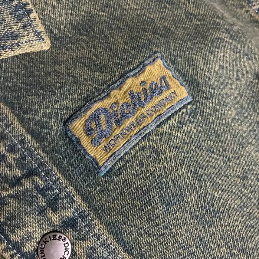 [BUNJANG] DKZ Louis Denim Jacket (Deep Green, S) / 디키즈 루이스타운 데님 자켓 딥그린 S