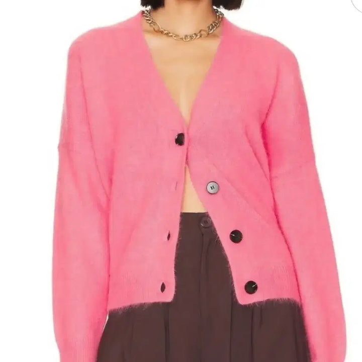 [BUNJANG] THE GREAT Angora Pink Cardigan / the graet 더 그레이트 앙고라 핑크 가디건