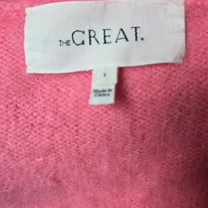 [BUNJANG] THE GREAT Angora Pink Cardigan / the graet 더 그레이트 앙고라 핑크 가디건