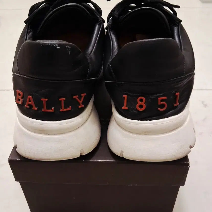 [BUNJANG] Bally Sneakers / BALLY 발리 스니커즈 블랙 남성용 운동화