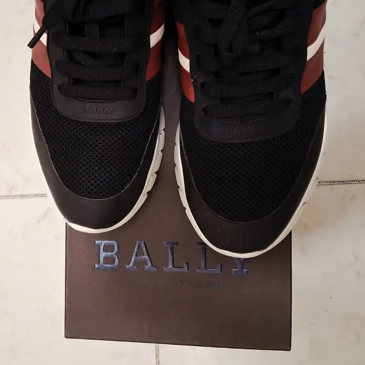 [BUNJANG] Bally Sneakers / BALLY 발리 스니커즈 블랙 남성용 운동화