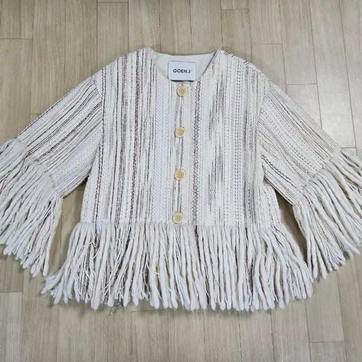 [SOLD OUT] [GOEN.J] 고엔제이 프린지 장식 자켓 S