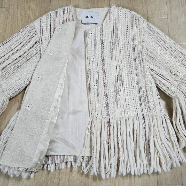 [SOLD OUT] [GOEN.J] 고엔제이 프린지 장식 자켓 S