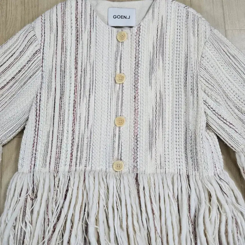 [SOLD OUT] [GOEN.J] 고엔제이 프린지 장식 자켓 S