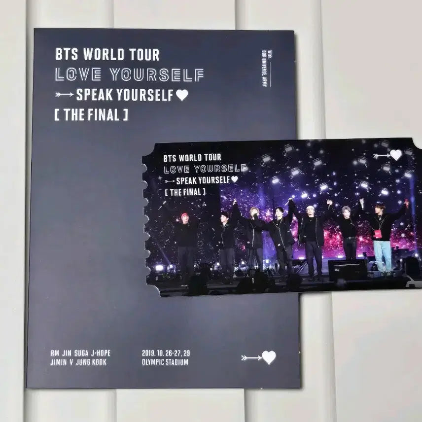 [BUNJANG] BTS Speak Yourself The Final Blu-ray Full Package / 방탄소년단 스픽콘 파이널 블루레이 풀셋