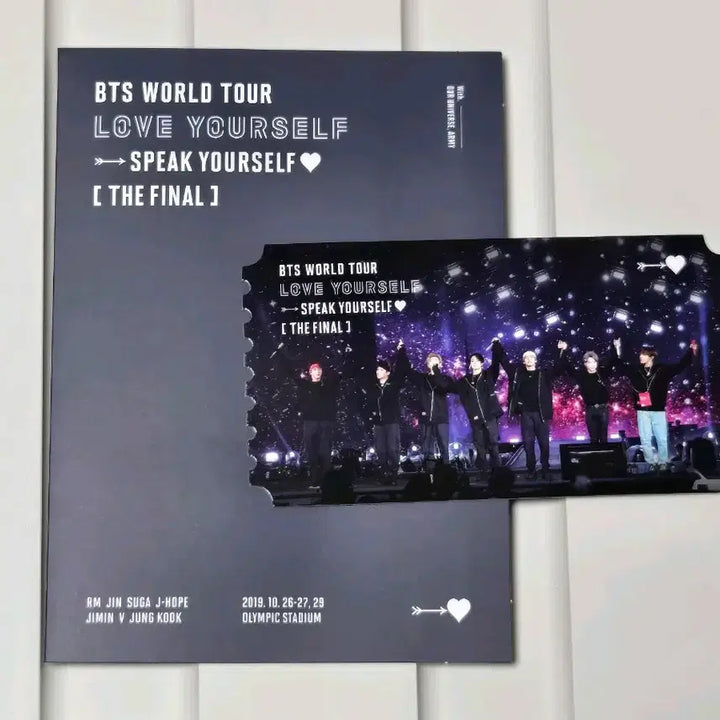 [BUNJANG] BTS Speak Yourself The Final Blu-ray Full Package / 방탄소년단 스픽콘 파이널 블루레이 풀셋