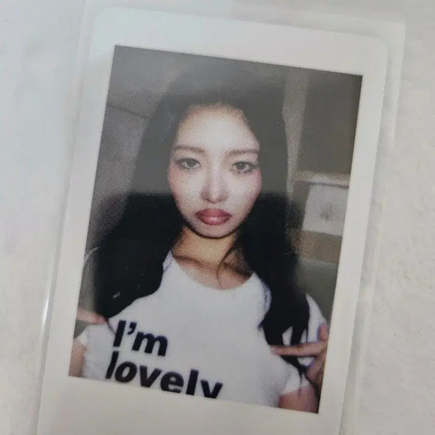 IVE아이브 Secret시크릿 위드뮤 레이 폴라로이드