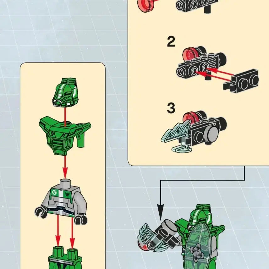 [BUNJANG] Galaxy Squad Minifigure / 레고 우주 로봇 드로이드 갤럭시스쿼드 미피