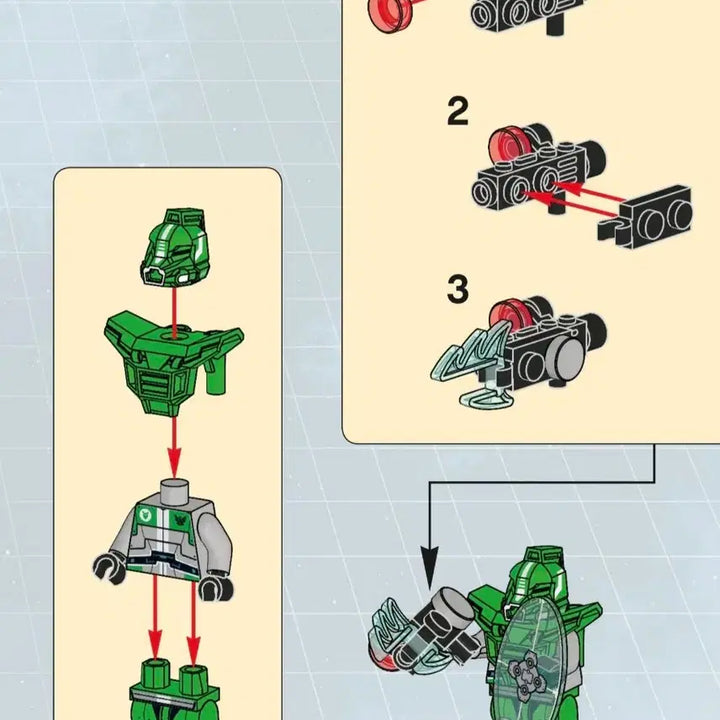 [BUNJANG] Galaxy Squad Minifigure / 레고 우주 로봇 드로이드 갤럭시스쿼드 미피