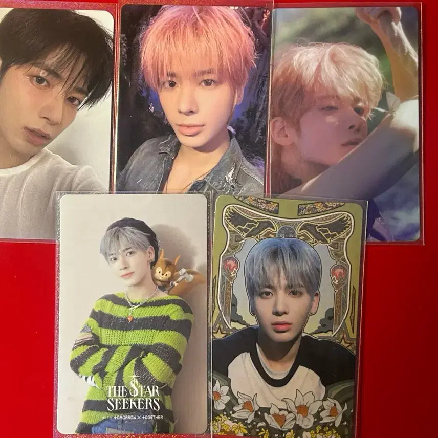 덤많음)투바투 태현 포카