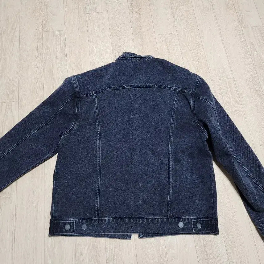 [BUNJANG] Branded Denim Jacket (XL) / [브랜디드] 데님 자켓 블랙 인디고 (XL)