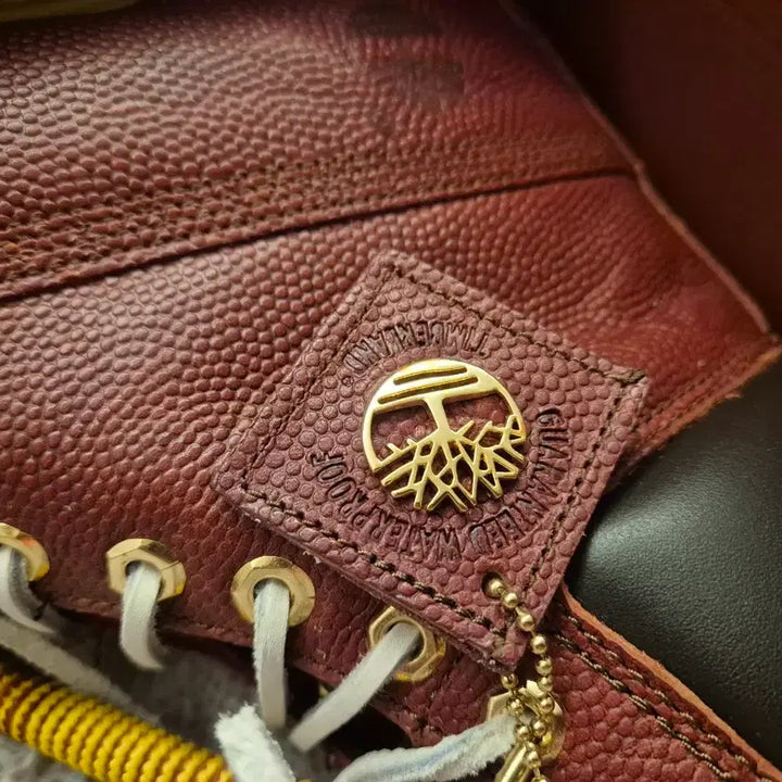 [BUNJANG] Timberland Horween Leather NFL Edition Burgundy Boots sz9 / 팀버랜드 부츠  호윈 레더 NFL 에디션 버건디 sz9