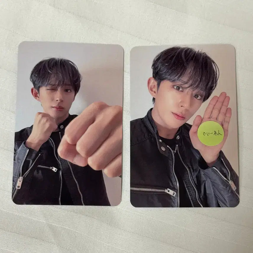 다크비 디원 일본 VANGUARD 콘서트 엠디 포카 세트 2장 일괄