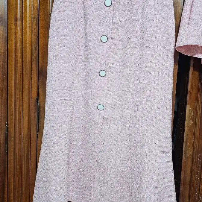 [BUNJANG] NAIN Pink Tweed Two-Piece Set / 투피스 세트 (연핑크)