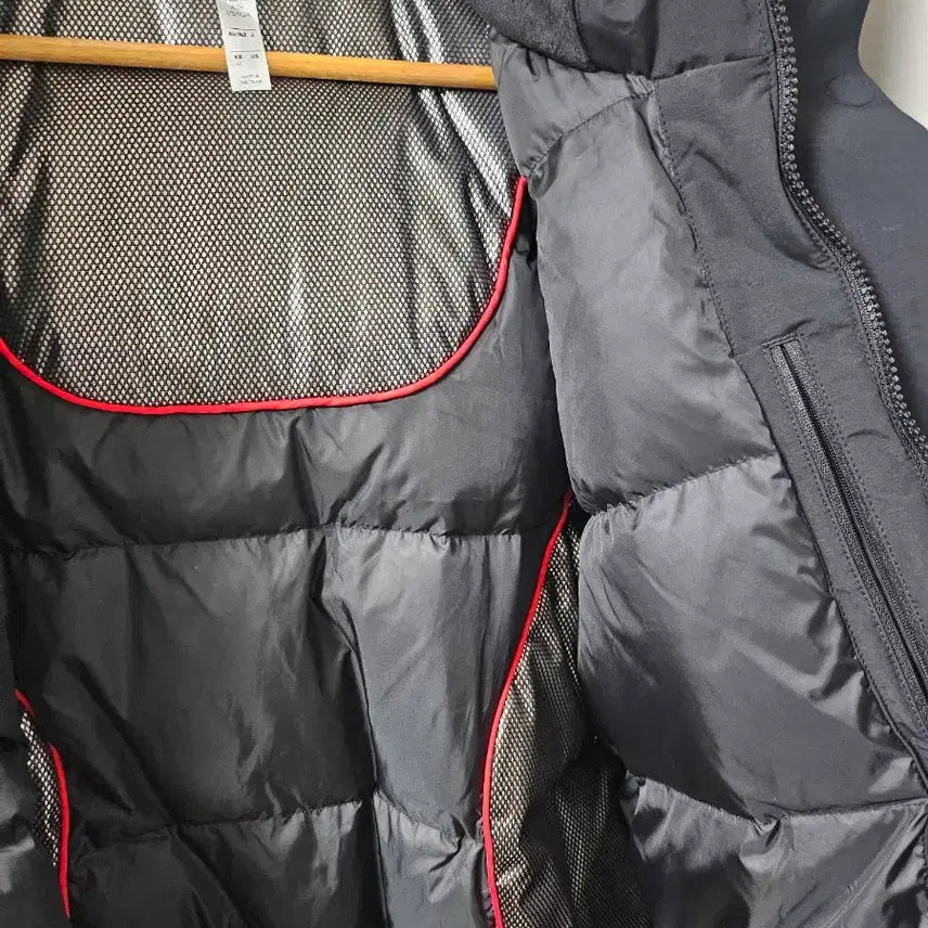 [BUNJANG] Adidas Black Long Padded Hooded Jacket / 아디다스 블랙 롱패딩 후드 점퍼