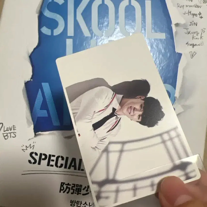 방탄소년단 Skool Luv Affair 에디션+지민포카