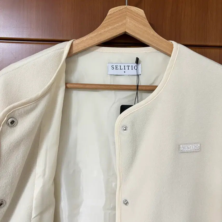 [BUNJANG] Cellitio Fleece Jacket Ivory (S) / 새상품 셀리티오 플리스 자켓 아이보리