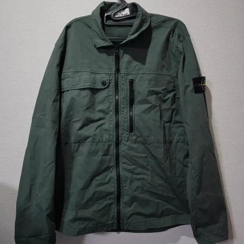 [BUNJANG] Stone Island 24SS Overshirt / 정품 24SS 스톤아일랜드 오버셔츠 100/L