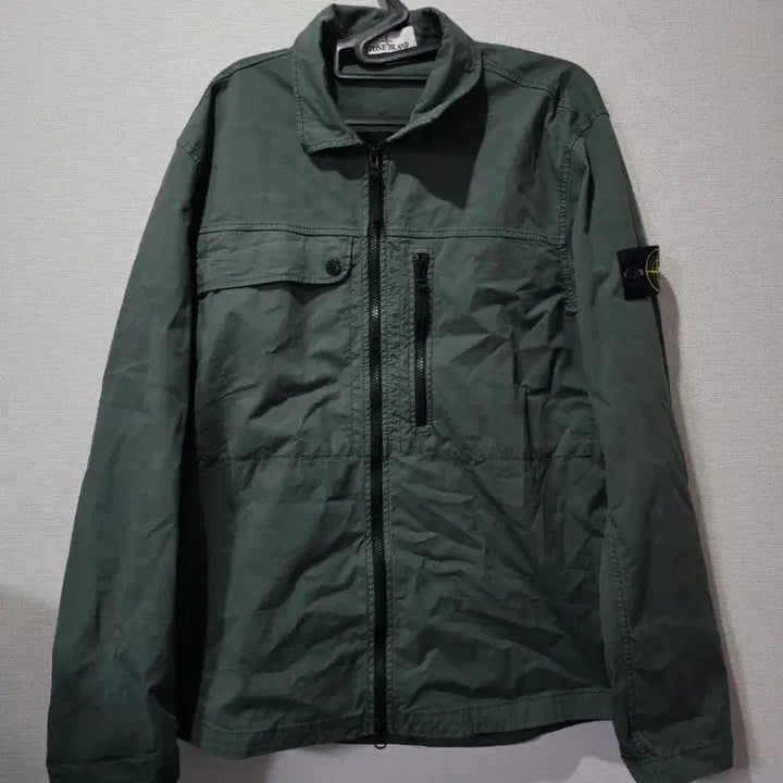 [BUNJANG] Stone Island 24SS Overshirt / 정품 24SS 스톤아일랜드 오버셔츠 100/L