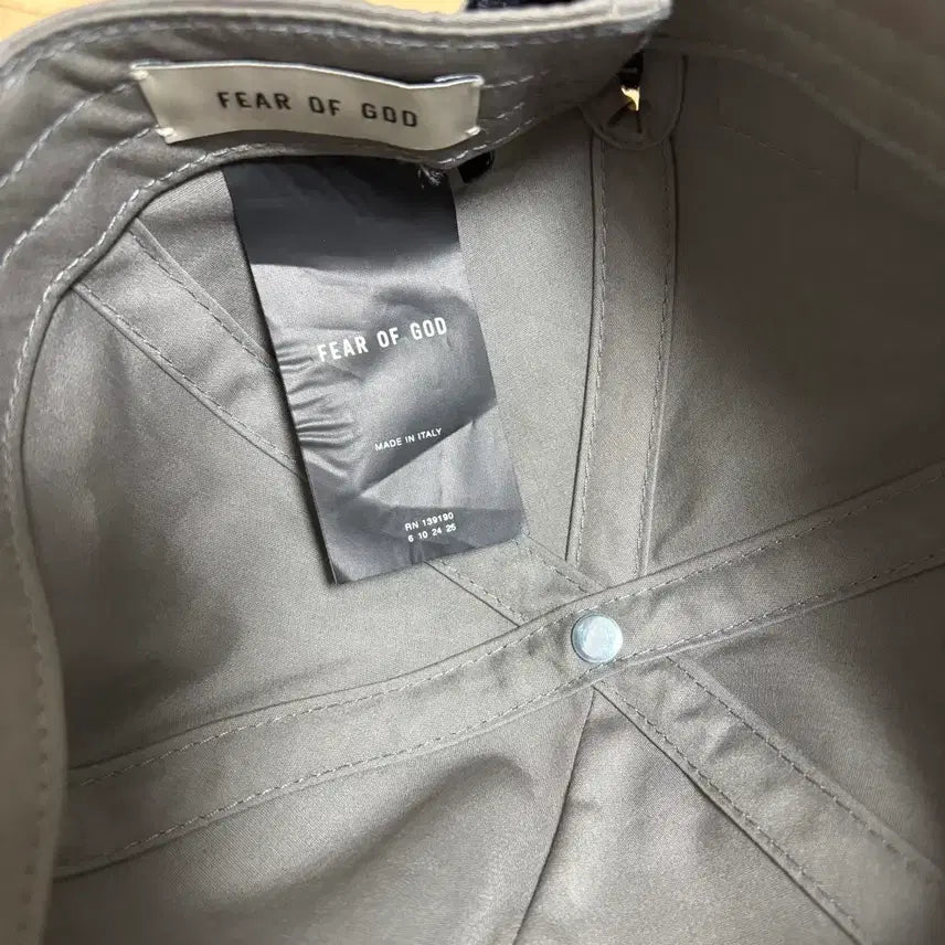 [BUNJANG] Fear of God Olive Baseball Cap / 피어오브갓 fear of god 모자