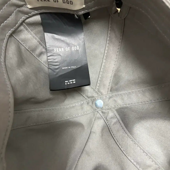 [BUNJANG] Fear of God Olive Baseball Cap / 피어오브갓 fear of god 모자