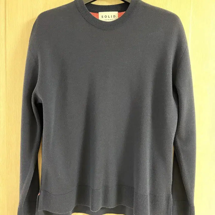 [BUNJANG] Solid Homme Knit Navy 46 / 솔리드옴므 니트 네이비 46