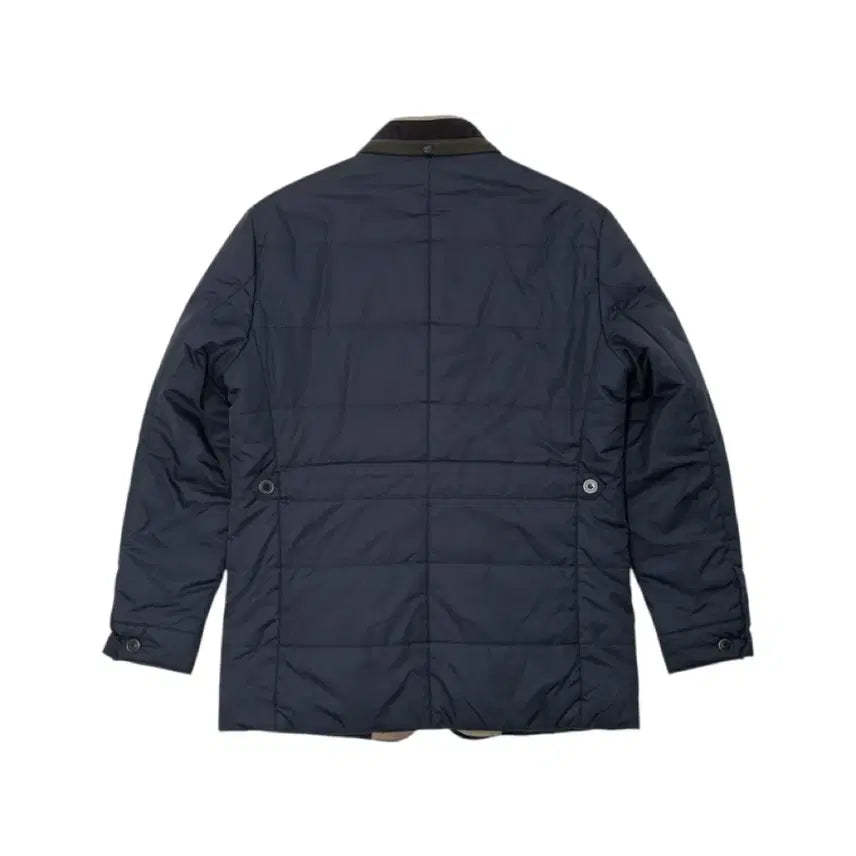 [BUNJANG] Maestro Tailored Quilted Padded Jacket (Navy) / [F/95~105] 마에스트로 테일러드 퀼팅 패딩 자켓 네이비 (남성)