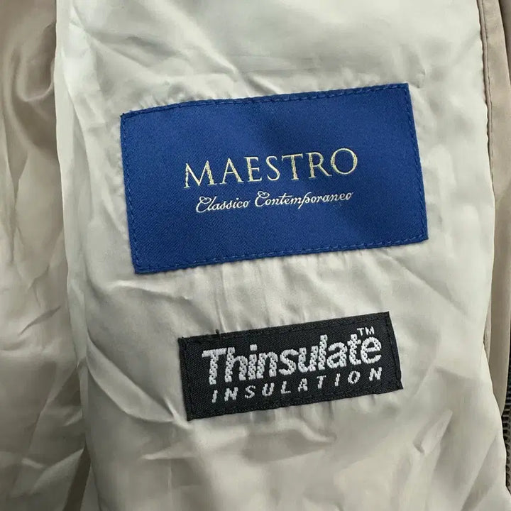 [BUNJANG] Maestro Tailored Quilted Padded Jacket (Navy) / [F/95~105] 마에스트로 테일러드 퀼팅 패딩 자켓 네이비 (남성)