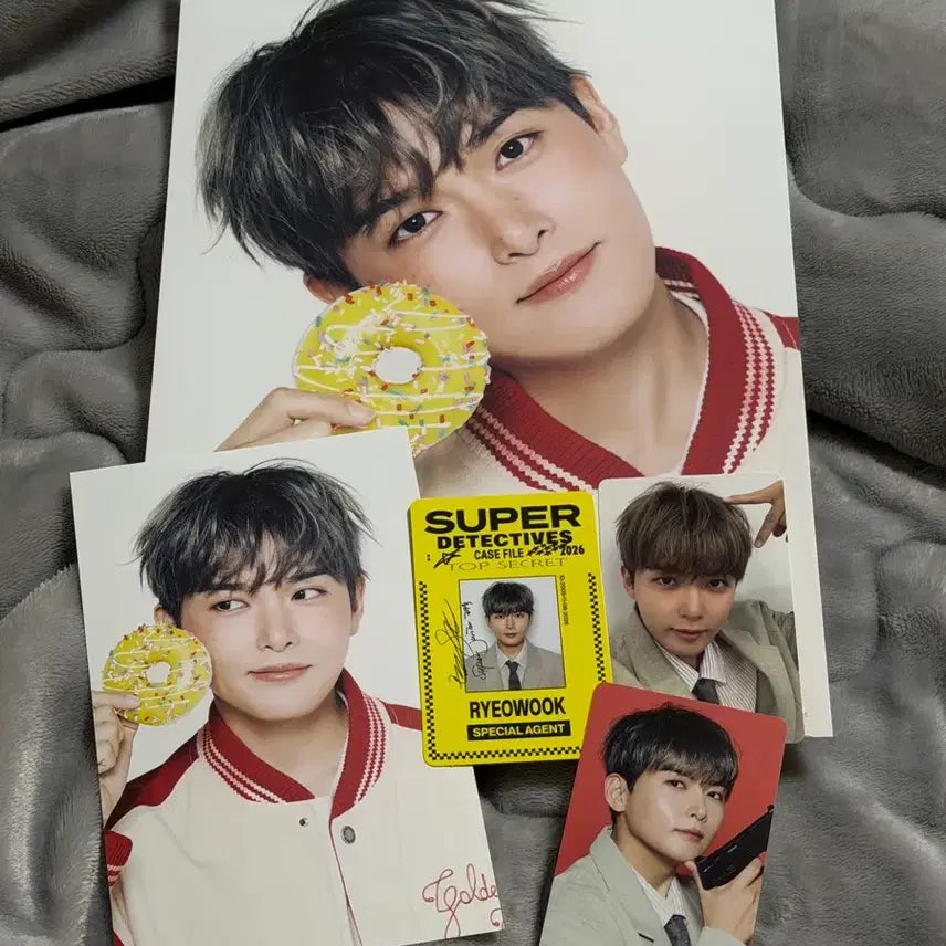 슈퍼주니어 시그 려욱 포토카드 세트