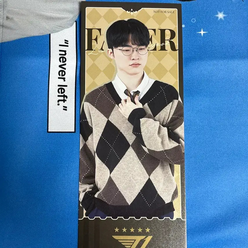 [BUNJANG] T1 Faker China Popup POB Ticket Card / 티원 페이커 중국 팝업 특전 티켓 카드