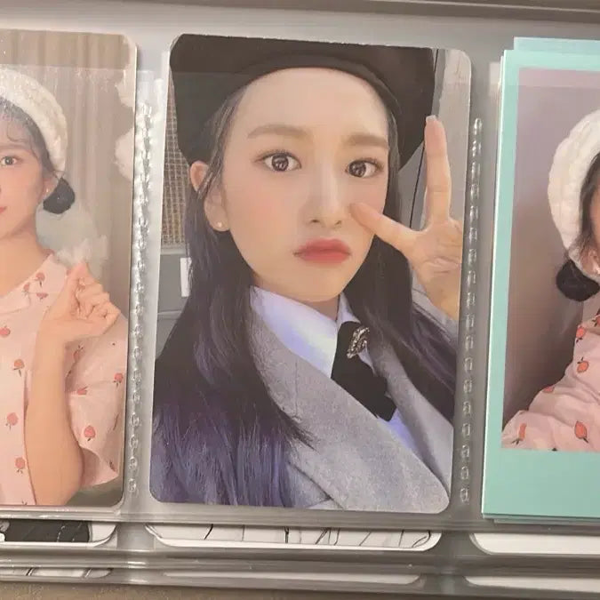 아이즈원 장원영 안유진 시즌그리팅 포카 폴라로이드 증명사진 일괄