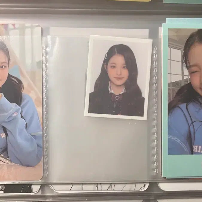 아이즈원 장원영 안유진 시즌그리팅 포카 폴라로이드 증명사진 일괄