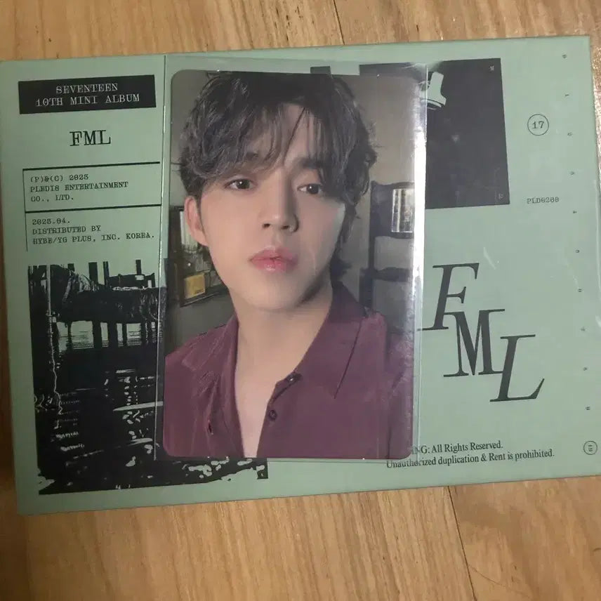 세븐틴 에스쿱스 최승철 에프엠엘 FML 키트+ 포카