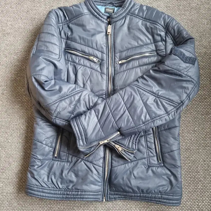 [BUNJANG] Diesel Biker Padded Jacket / 디젤 바이커 패딩