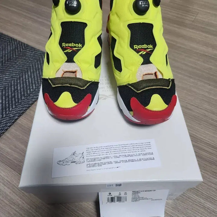 [BUNJANG] Reebok Maison Margiela Project Memory Of Citron / (정품) 리복 x 메종 마르지엘라 프로젝트 메모리 오브 시트론 270