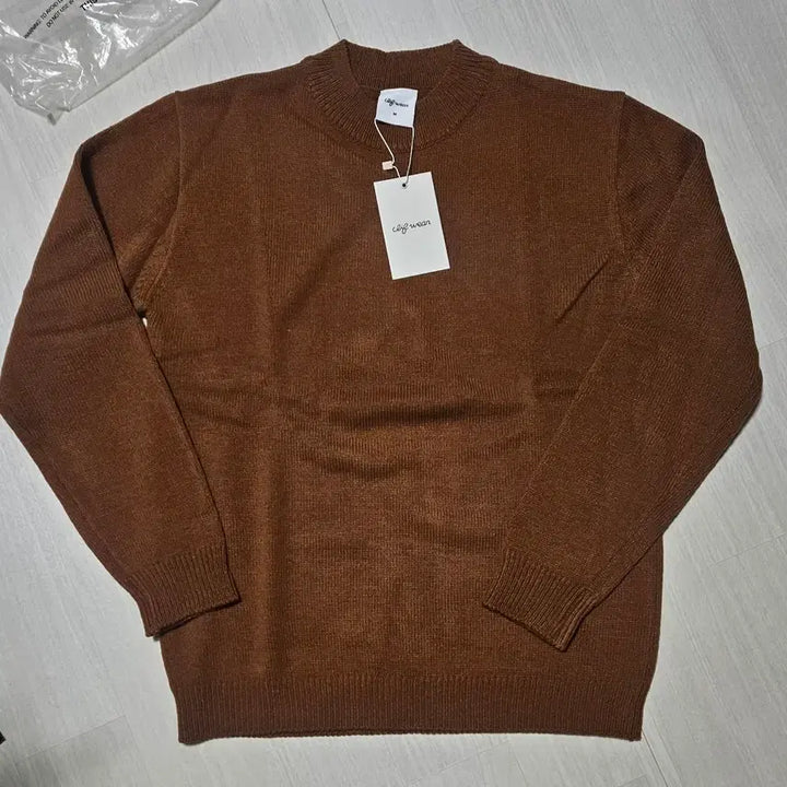 [BUNJANG] Cliff Half Turtleneck Knit Sweater / 클리프 하프 터틀넥 니트 스웨터