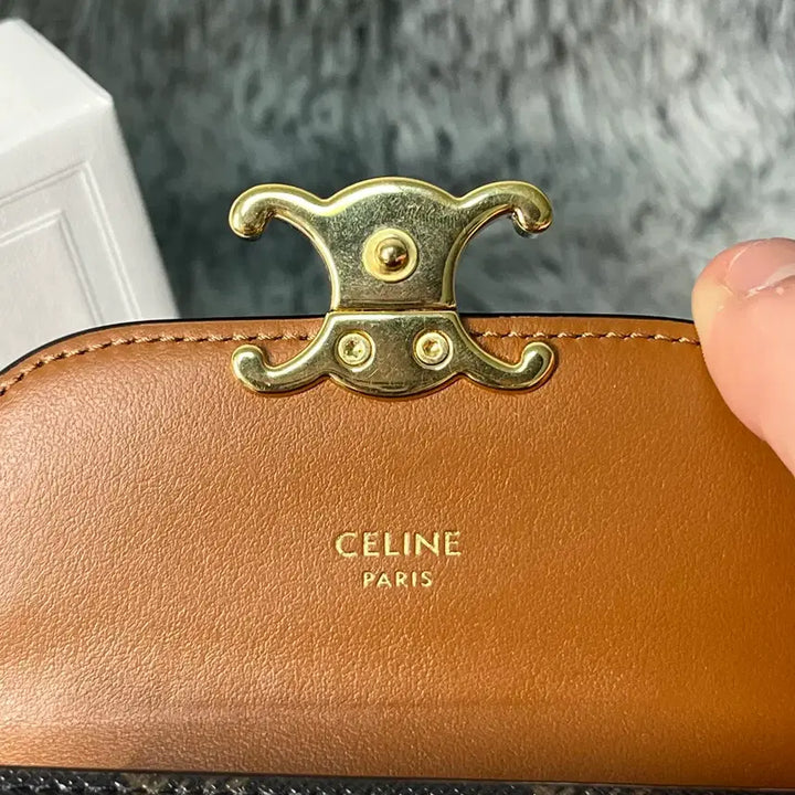 [BUNJANG] Celine Triomphe Wallet / [OS,풀구성품] 셀린느 트리옹프 반지갑