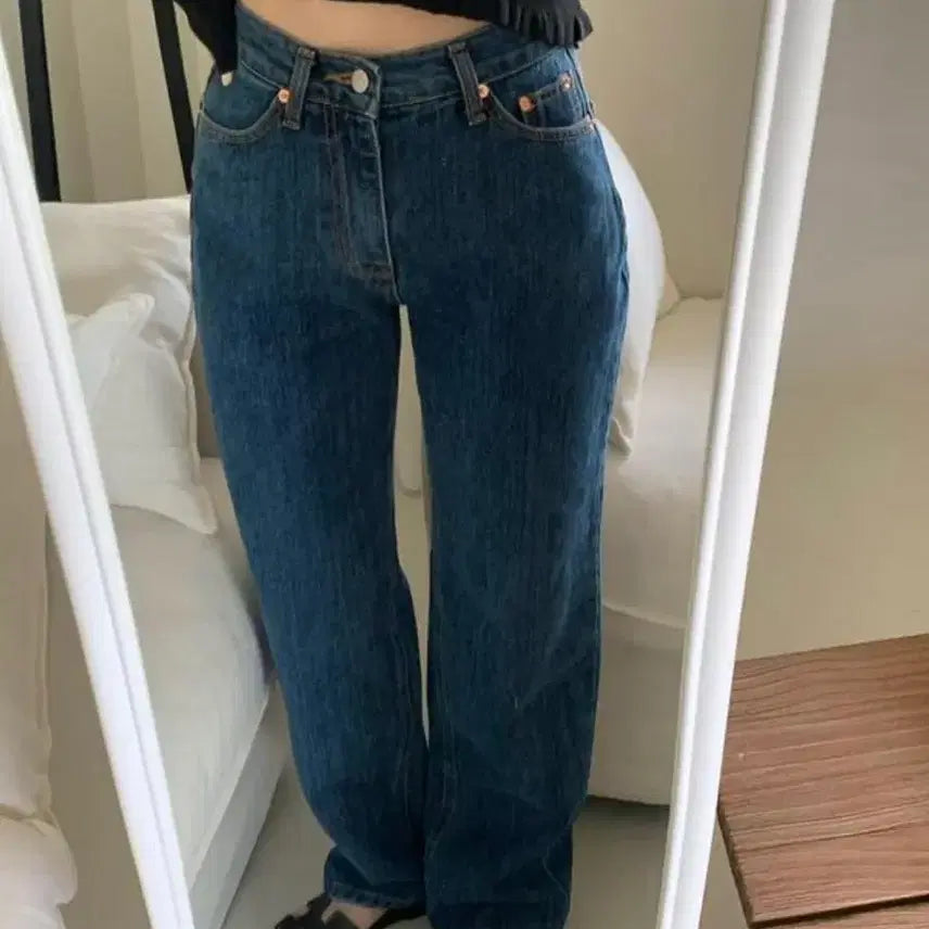 [BUNJANG] Shopmodo Tom Blue Denim S / 샵모도 tom blue denim s