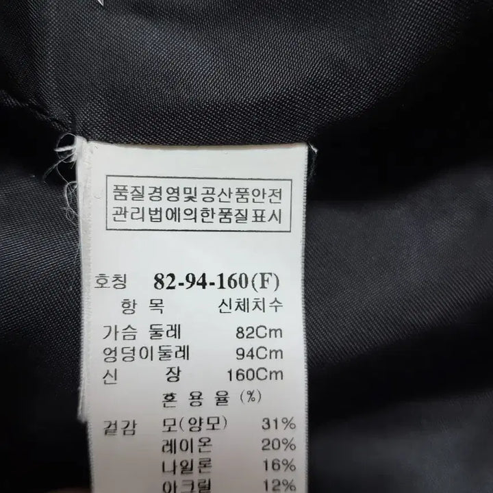 [BUNJANG] TIME Tweed Winter Jacket / TIME 타임 트위드 자켓(겨울자켓