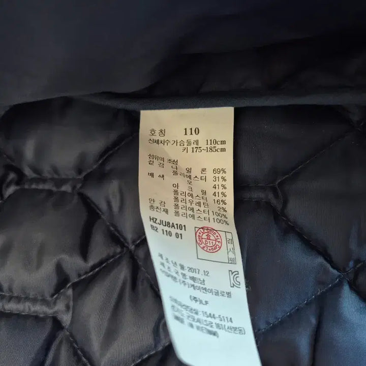 [BUNJANG] Hazzy's Men's Jacket Padded / 해지스 남성 자켓 패딩