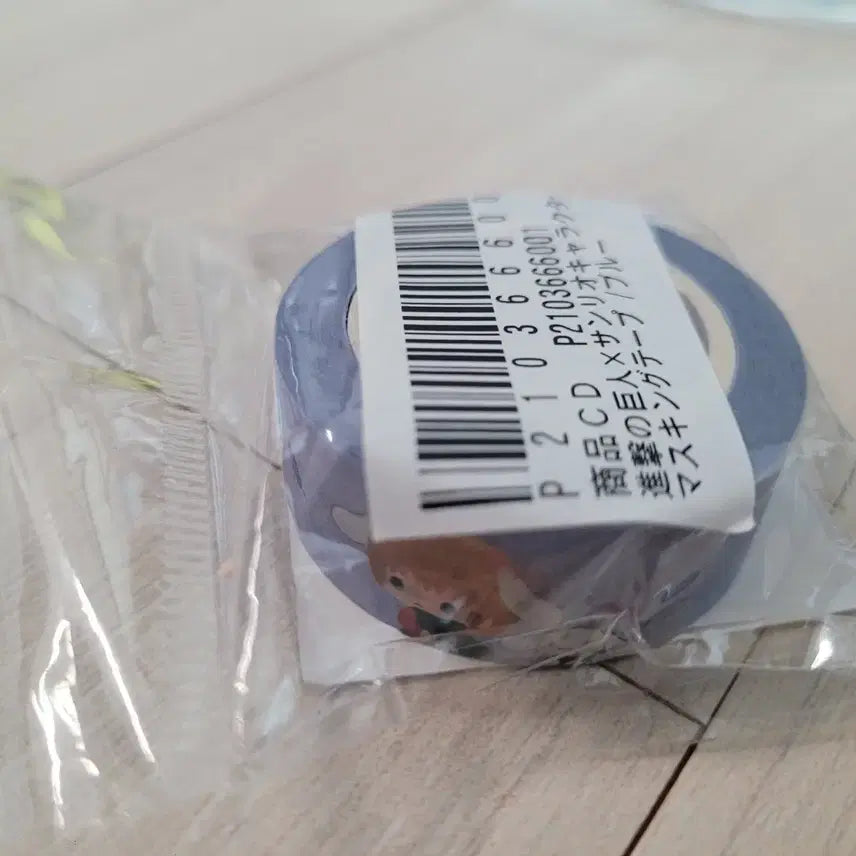 [BUNJANG] Sanrio Attack on Titan Masking Tape (Blue) / 진격의 거인 산리오 콜라보 마스킹 테이프 블루