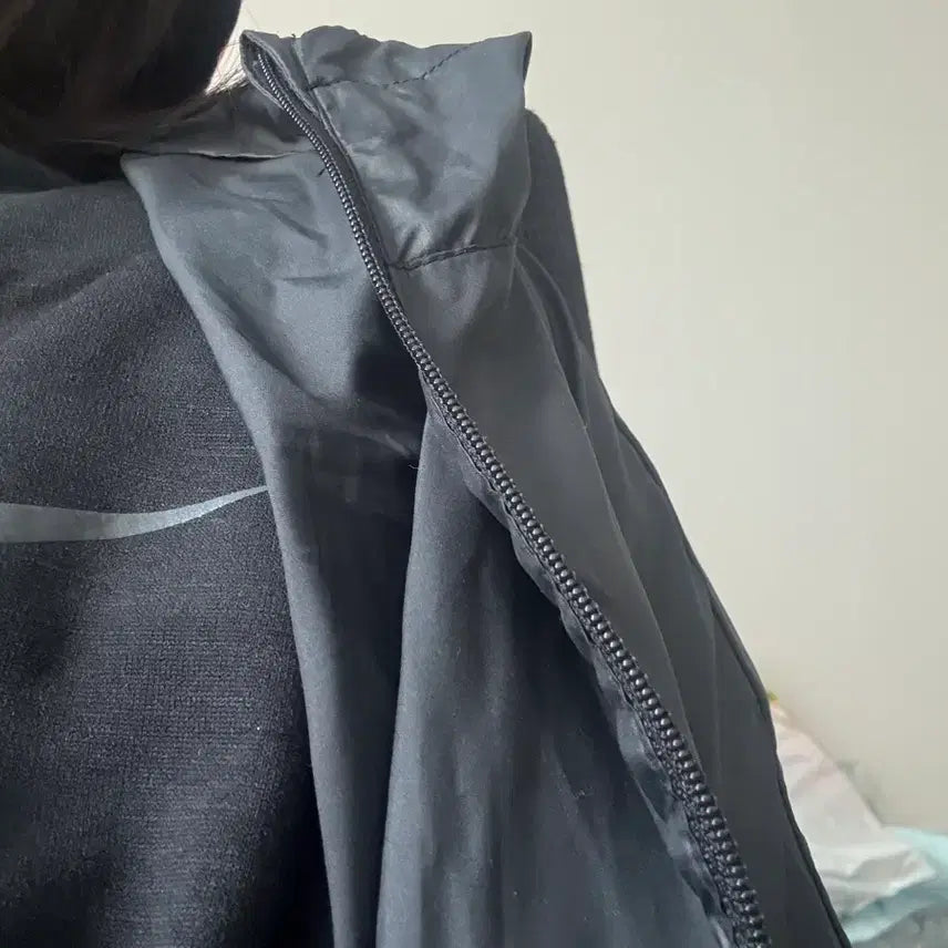 [BUNJANG] Nike Black Windbreaker Jacket / 나이키 블랙 바람막이