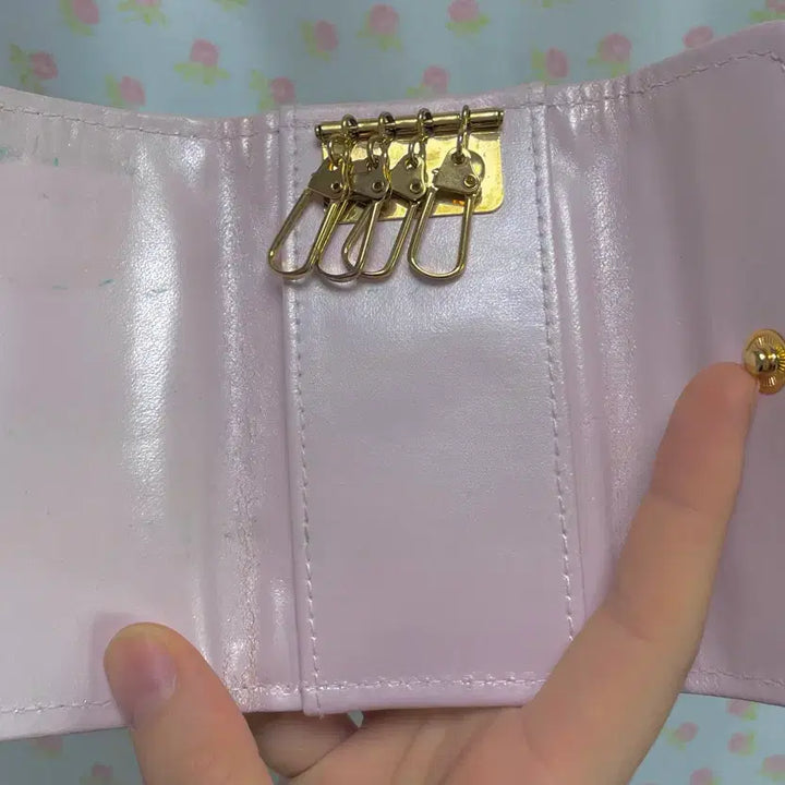 [BUNJANG] Sanrio Hello Kitty Card Wallet Key Wallet / 고전키티 카드지갑 열쇠지갑 고전문구 산리오 헬로키티