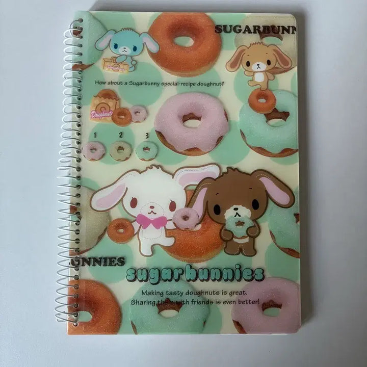 [BUNJANG] Sugar Bunnies Notebook / 고전 문구 슈가바니즈 노트 공책 메모장