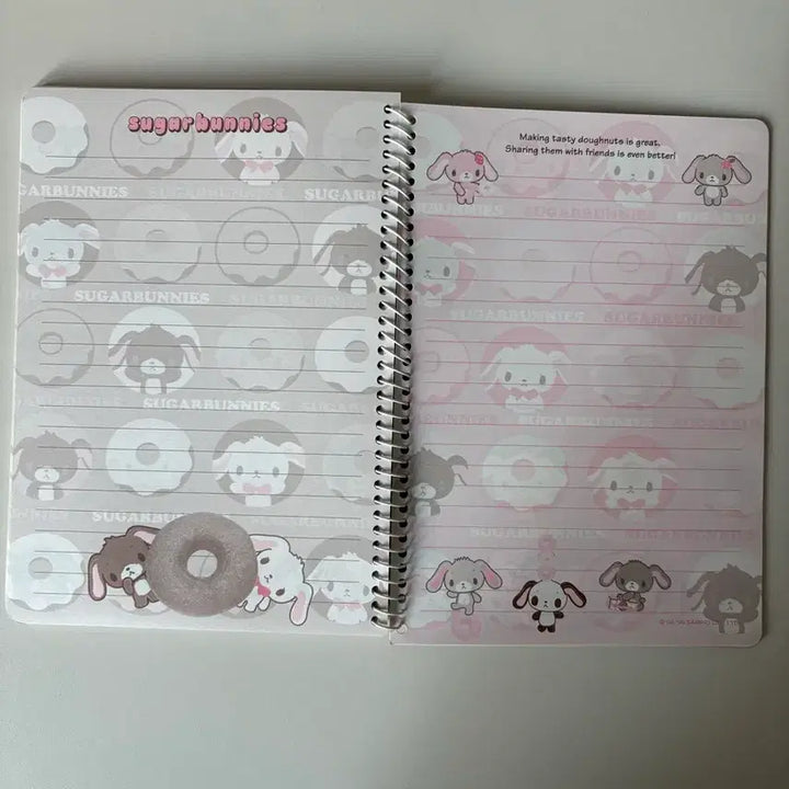 [BUNJANG] Sugar Bunnies Notebook / 고전 문구 슈가바니즈 노트 공책 메모장
