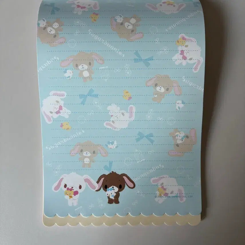 [BUNJANG] Sugar Bunnies Notebook / 고전 문구 슈가바니즈 노트 공책 메모장