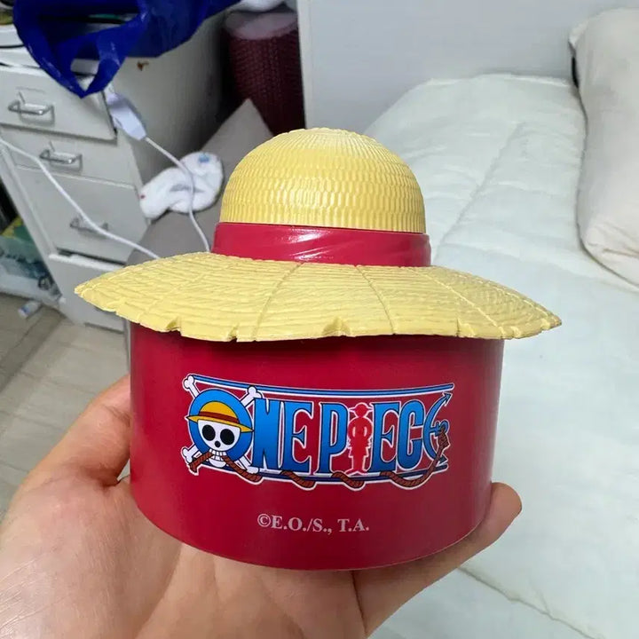 [BUNJANG] One Piece Straw Hat Storage Box / 원피스 컬렉션 밀짚모자 스토리지 박스