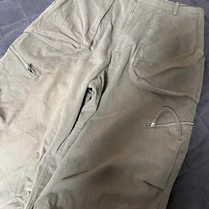 [BUNJANG] Nohant Balloon Pocket Pants (Khaki) - Size 0 / 노운 balloon pocket pants (khaki) 0