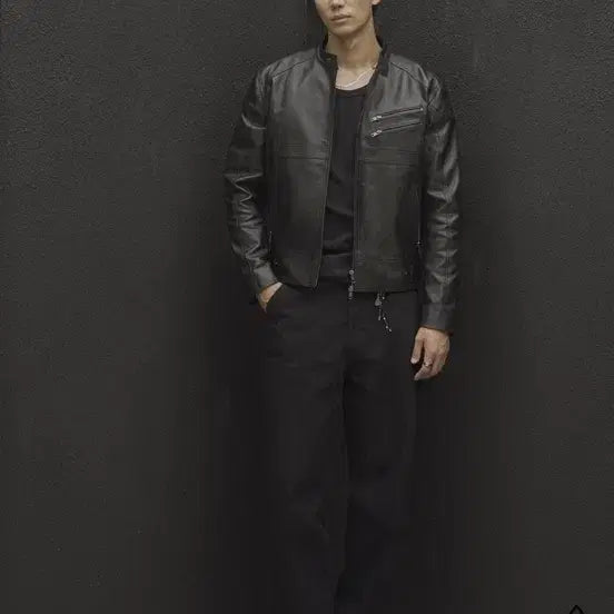 [BUNJANG] SiiD Black Rider Jacket Size 2 / 시도 블랙 라이더 자켓 사이즈 2